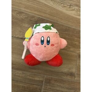 Kirby of the Stars Kirby Cleaning‎ 5" Plush Toy